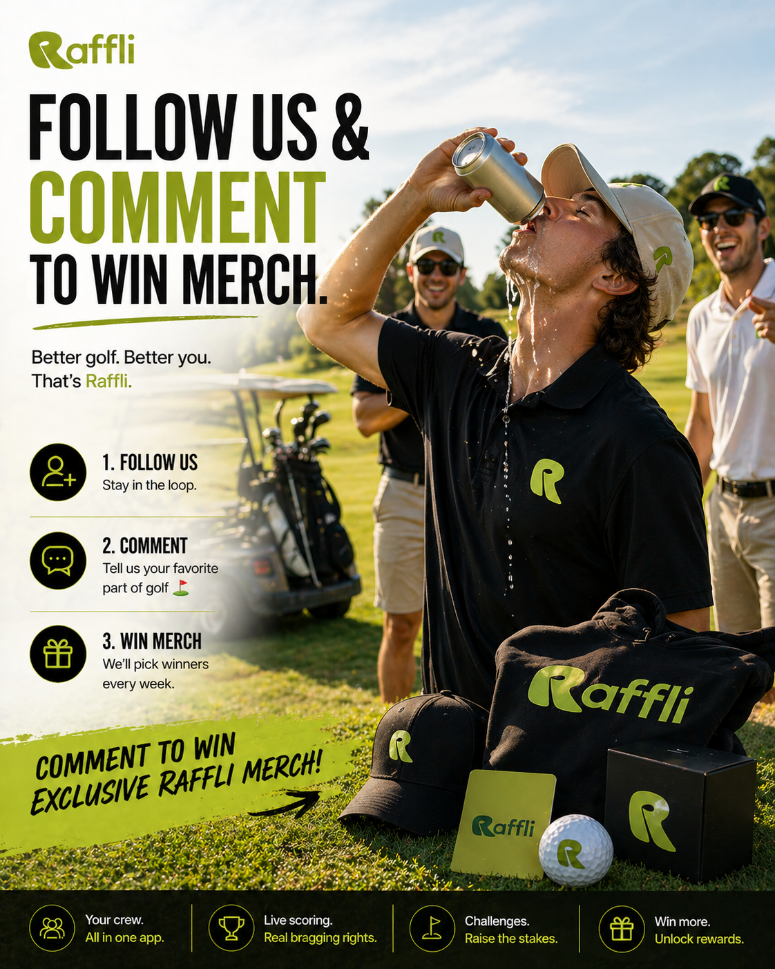 TRACK. CHALLENGE. WIN.